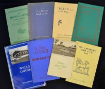 8x South West of England golf club handbooks from the 1930s onwards by Robert HK Browning, Tom