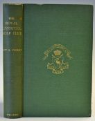 Farrar, Guy - 'Royal Liverpool Golf Club - A History 1869-1932' with foreword by Bernard Darwin