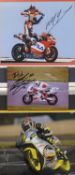 2x Superbike signed photographs - to incl World Champion James Toseland, World and British