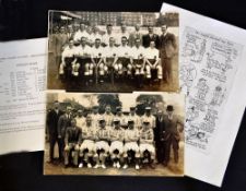 1930s English Baseball photographs and ephemera relating to the career of Edward Jones who played