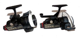 REELS: (2) Pair of classic Abu Garcia Sweden Cardinal 55 spinning reels, both with silent anti