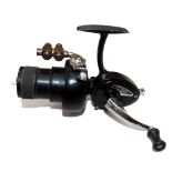 REEL: Rare Morritt's Intrepid Elite tournament casting reel, with 3step conical alloy spool, front