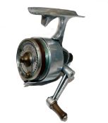 REEL: Illingworth No.4 Mk2 salmon threadline casting reel, silver plated spool rim, adjustable brake
