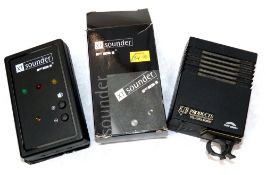 BITE ALARM SOUNDER BOXES: A KJB  (Anglers Workshop) mini alarm sounder box for bite alarms, bank