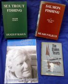 Falkus, H - "Salmon Fishing" reprint 1989, H/b, D/j, Falkus, H - "Sea Trout" signed 1979 ed, H/b,