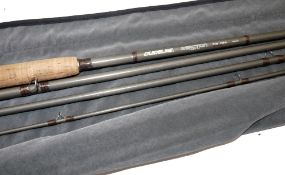 ROD: Guide Line Reaction 14'8" 4 piece graphite salmon fly rod, line rate 10/11, slim grey blank,