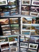 ANGLING POSTCARDS 2: Album containing approx. 150 vintage angling postcards in scenic angling