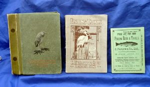 ANGLERS GUIDES: (3) Three Farlow angler's guides 1914, 74th edition catalogue, 286 pages with