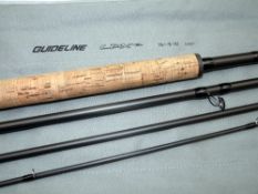 ROD: Guide Line LPXE 14' 4 piece graphite salmon fly rod, line rate 9/10, slim anti flash finish