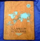 CATALOGUE: AE Rudge of Redditch large format wholesale illustrated catalogue, c1935, fully