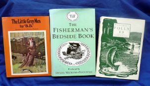 3x BB Books - "The Little Grey Men" 1952 edition, ex libris, "The Fisherman's Bedside Book" 1993