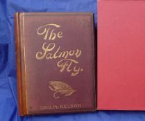 Kelson, GM - "The Salmon Fly, How To Dress It And How To Use It" 1st ed 1895, red cloth binding,