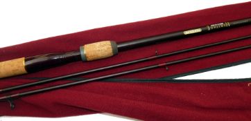 ROD: Masterline John Wilson Heritage Avon Quiver Rod, 11' 2 piece carbon with 2 tops, quiver and