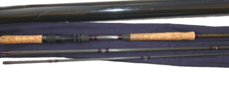 ROD: Michael Evans Spey Caster by Sharpe's of Aberdeen 15' 3 piece salmon fly rod, line rate 9/11,