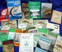 3x Brooke Bond Freshwater Fish postcard albums - all complete, variety of pamphlets and handbooks,