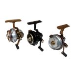REELS: (3) Collection of 3 Helical Coy, Redditch threadline reels, 2x half bail, 1x finger pick