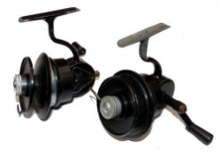 REELS: (2) Pair of early Allcock Felton Crosswind threadline spinning reels in left and right hand