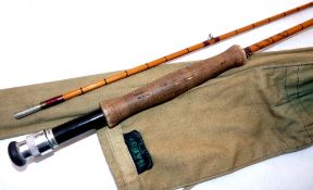 ROD: Hardy The Perfection 9'6" 2 piece Palakona trout fly rod, No.H63934, agate butt/tip rings,
