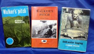 Walker, R - "Walkers Pitch" 1st ed 1959, H/b, repro D/j, ex libris, Walker, R - "Walkers Pitch" 1966
