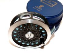 REEL: Hardy The Sunbeam 6/7 alloy trout fly reel, agate line guide, smooth alloy foot backplate