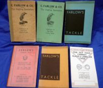 CATALOGUES: (6) Collection of 6 Farlow Angler's Guides, 1931, 33, 36, No. 2 edition, and 1940 plus a