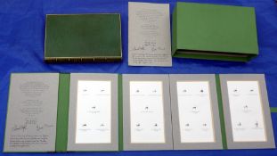 BOOKS: (2) Overfield TD, - "The Way of a Man With a Trout"- signed-  1st edition, 1977, 2 x volumes,