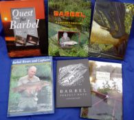 West, T -signed- "Barbel, A Life Times Addiction" 1st ed 2005, Miles, T & West, T - "Quest For