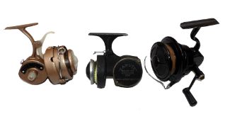 REELS: (3) Allcock's Felton X Wind early spinning reel, 2nd model 1939/40 with large spool brake