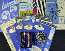 Selection of 1960 Onwards Leicester City FC Football Programmes to include 1961 v Blackpool, Cardiff