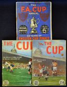 Selection of FA Cup Final Pictorial Record publications each showing the team group photos of the