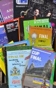 Cup Final football programmes Collection of around 100 different cup finals from the late 1960s