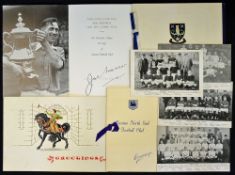 Circa 1910 Football Team Photo Postcards by R Scott & Co with Preston NE, Bury, Bristol City (1911