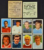 Cup final match tickets to include 1955 FA Cup Final, 1968 Football League Cup Final plus 1960s