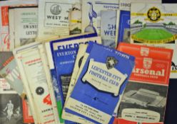 Collection of 1950s football programmes with the odd 1940s issue also, condition is mixed ranging