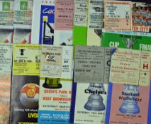 Big match football programmes+ tickets to include 1998 World Cup Tournament programme + 1998 World
