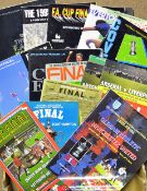 Collection of big match football programmes to include FA Cup Finals 1968, 1970, 1971 x 2, 1972,