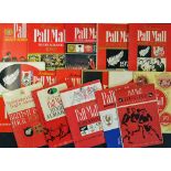 Selection of Pall Mall Almanacks featuring 1960 NZ South African Tour, 1961 France v NZ, 1963/64 New