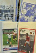 Chester football programme collection to include home and away issues from the 1960s onwards