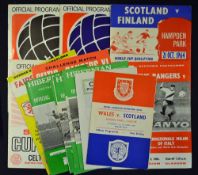 Scottish football programme selection to include 1964/1965 Rangers v Inter Milan, 1965/1966