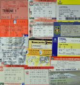 Collection of Liverpool match tickets to include RSC Anderlecht v Liverpool 1978 (Super Cup
