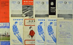 Chester FC programme collection 1968/1969 season through to season 2014/2015, the most extensive and