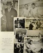 Manchester Utd Busby Babe Eddie Colman photos to include getting flight to Bilbao, relaxing on