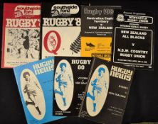 1980 New Zealand Rugby Tour to  Australia programmes consisting of vs Sydney 31st May, vs Victoria