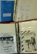 Chester football programme collection to include home and away issues from the 1960s onwards for