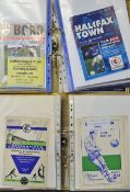 Chester football programme collection to include every home and away FA Cup match issues from 1957 -