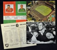 4x 1974 British Lions tour to South Africa rugby programmes to include scarce both the original