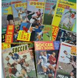Charles Buchan football annuals 1953/54 a complete set each with a DJ, some have autographs to