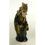 19th CENTURY FIGURE OF A JAPANESE GENTLE