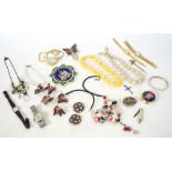 COLLECTION OF COSTUME JEWELLERY