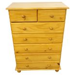 MODERN PINE CHEST OF DRAWERS